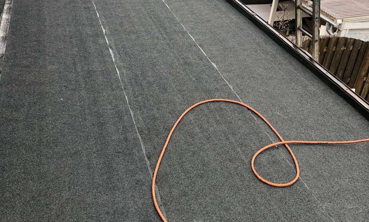 Nieuw bitumen dak aangelegd in Schoonhoven